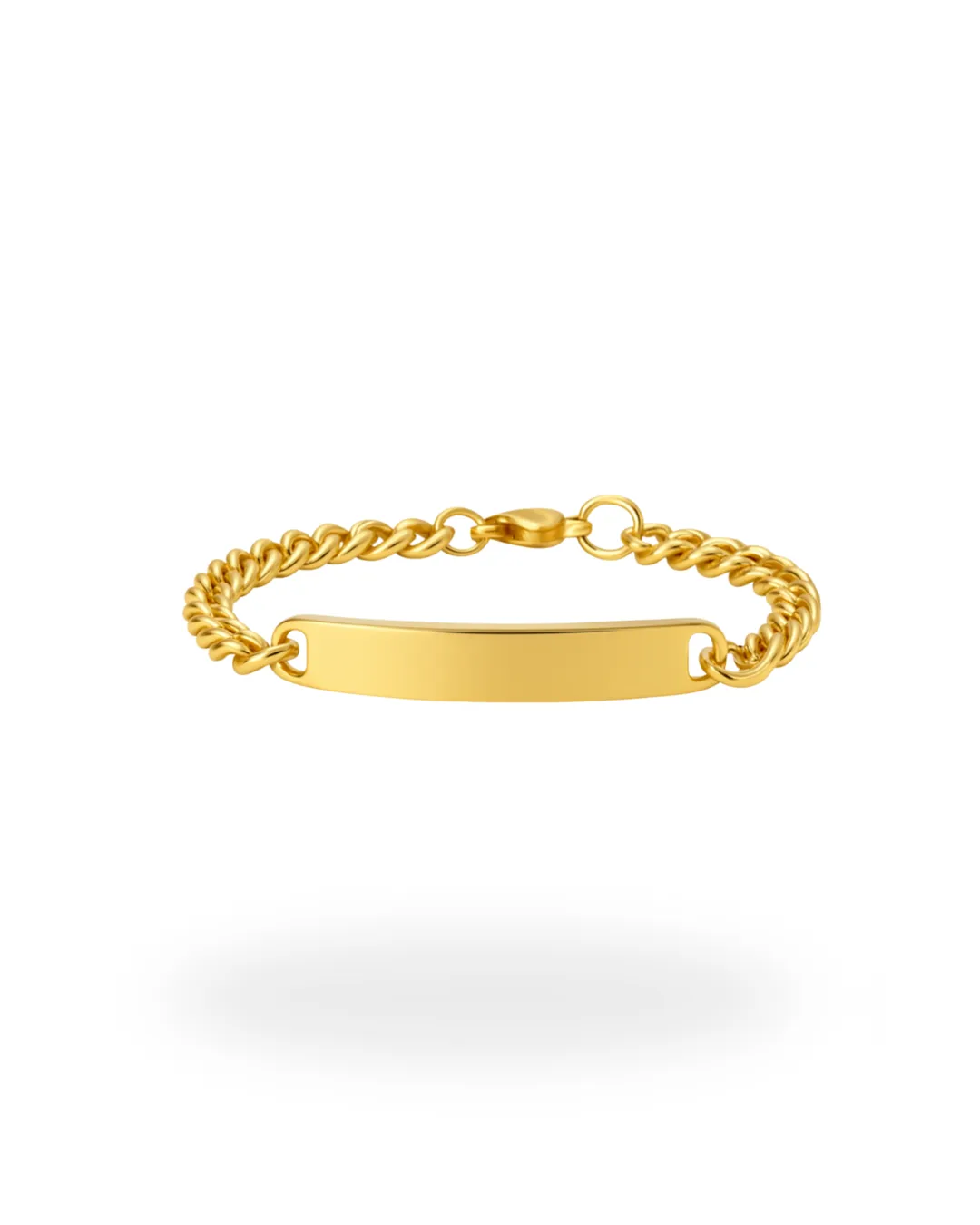 Pulsera Cubana Dorada