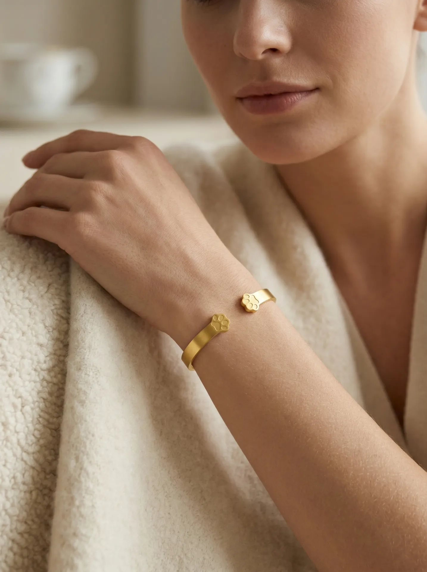 Esclava Patitas Dorado